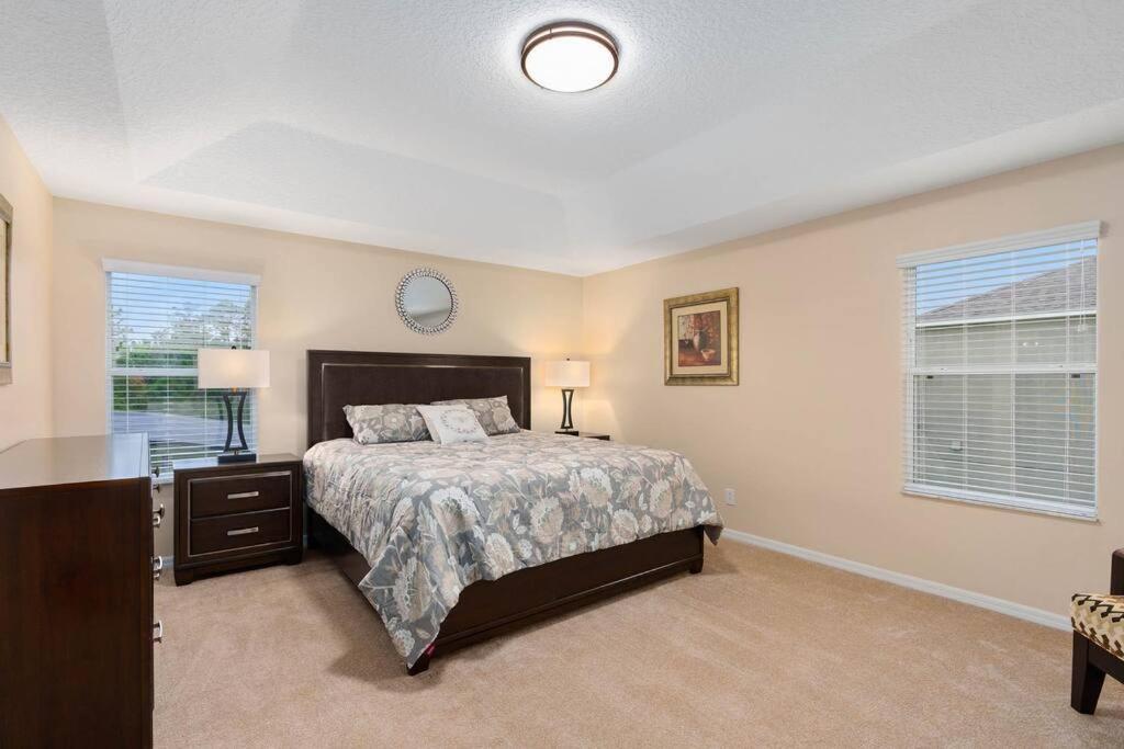 Lakeview W/8 Bedroom 5 Kingsuite 3 Miles To Disney Kissimmee Esterno foto