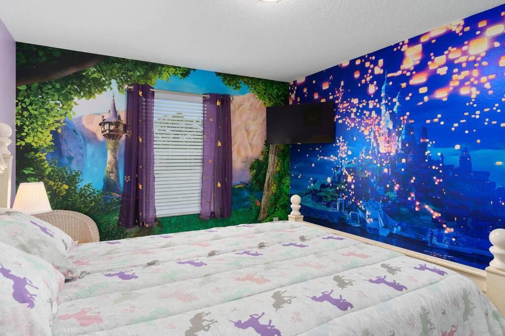 Lakeview W/8 Bedroom 5 Kingsuite 3 Miles To Disney Kissimmee Esterno foto