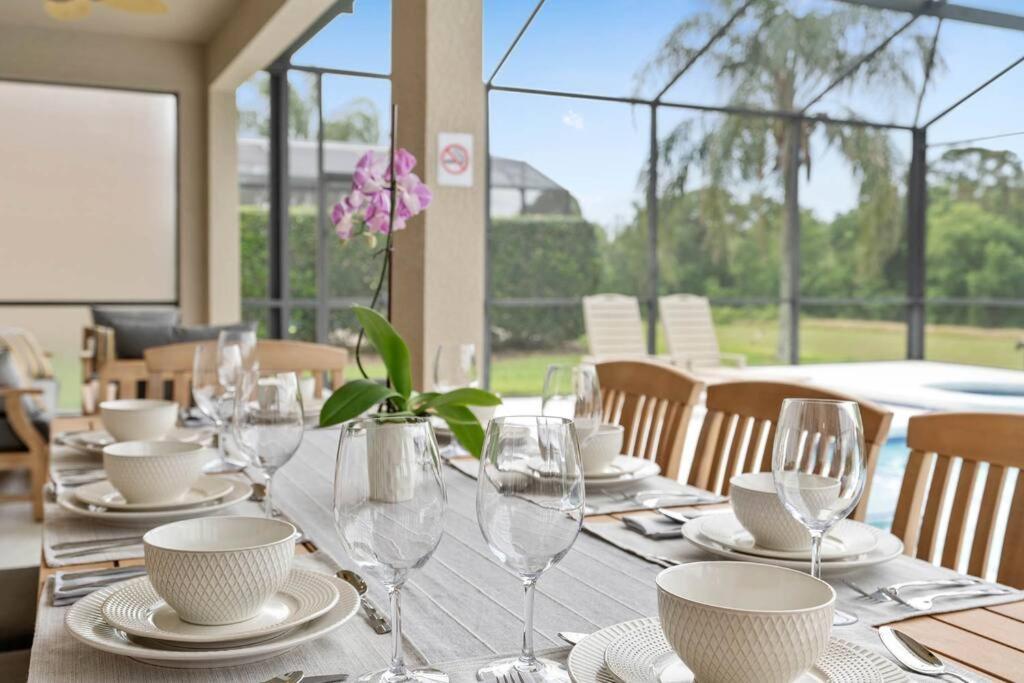Lakeview W/8 Bedroom 5 Kingsuite 3 Miles To Disney Kissimmee Esterno foto