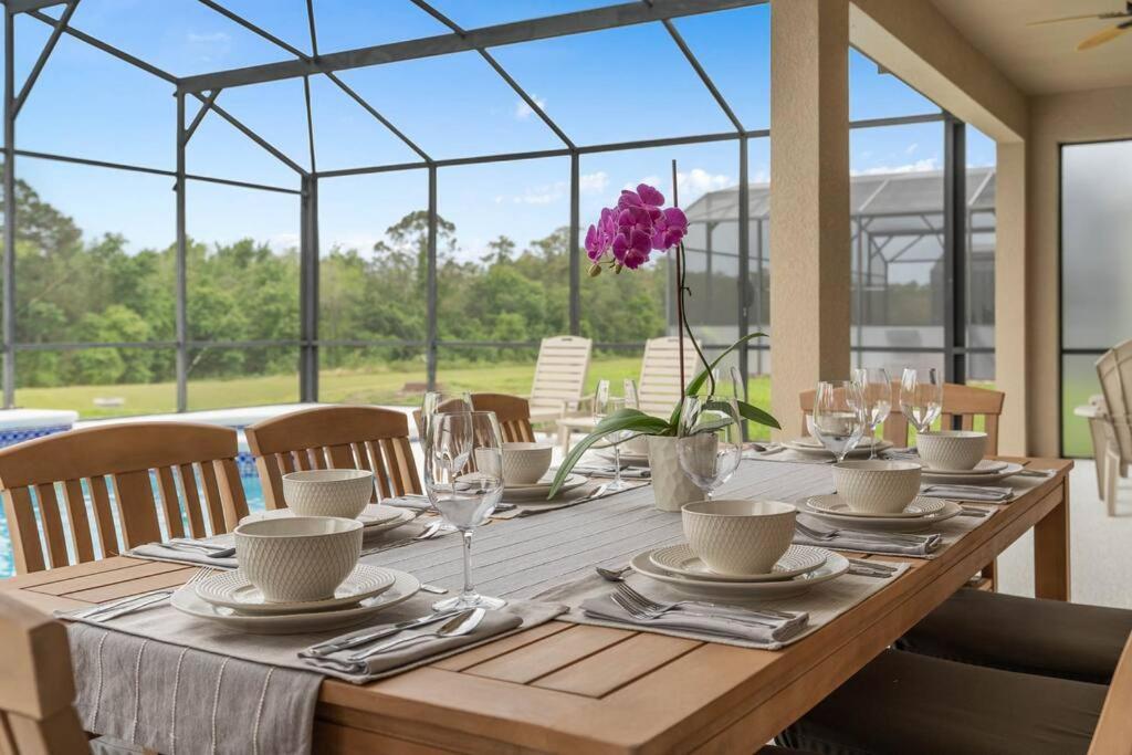 Lakeview W/8 Bedroom 5 Kingsuite 3 Miles To Disney Kissimmee Esterno foto