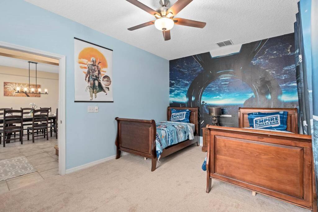 Lakeview W/8 Bedroom 5 Kingsuite 3 Miles To Disney Kissimmee Esterno foto